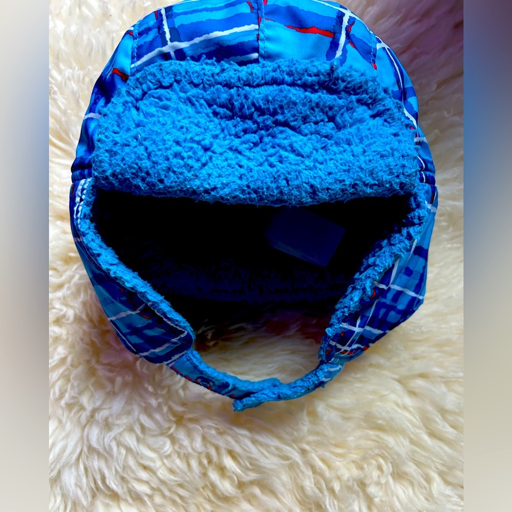 PATAGONIA baby trapper winter hat.